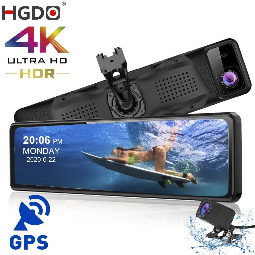 HGDO D400 4K  DVR, 12 ġ, GPS,  IMX415, Ĺ ̷ ī޶,  ķ, ڵ ī޶,  ڴ, Ʈ Ʈ